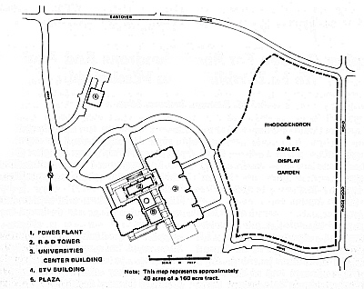 Map of new Rhododendron and Azalea Garden at Jackson, Miss.