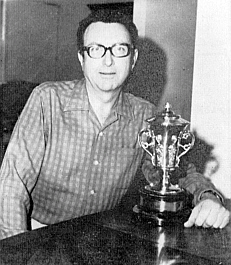 David G. Leach with Loderi Cup
