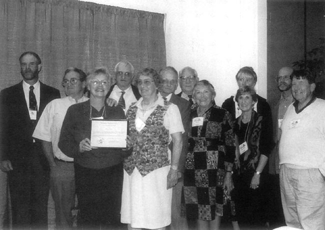 Members of the Noyo Chapter
were honored at the Western Regional Conference for increasing their membership 229 percent.