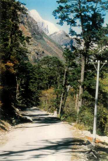 Highway to North Sikkim