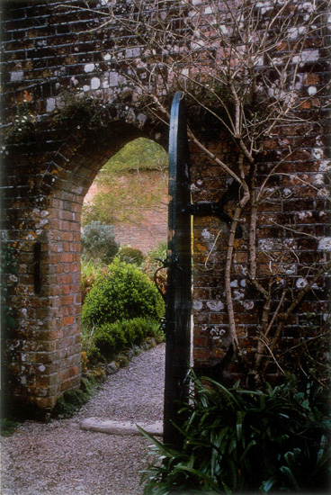 The walled garden at Trengwainton.