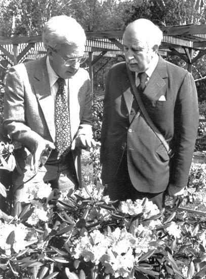 Dr. Don Craig and Edmund de Rothschild