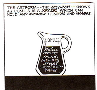 Figure 1. McCloud’s Pitcher from page 6 of Understanding Comics