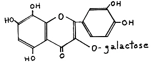 Gossypetin 3-galactoside