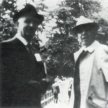 Joe Gable with George Grace