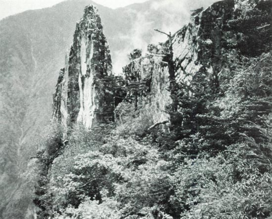 Cangshan Mountains near Dali