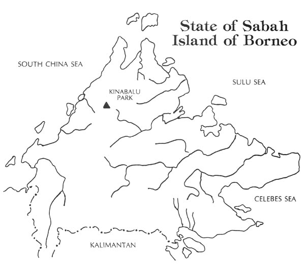Sabah map