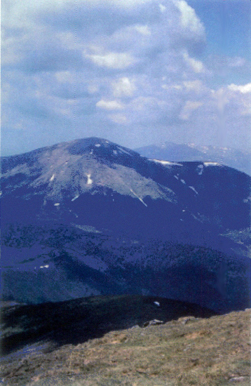 Figure 5. Hoverla - the highest peak
of the Eastern Carpathian Mountains