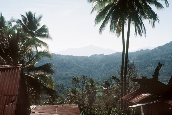 Gunung Rantemario massif, seen
from the Makassar-Rantepao highway
