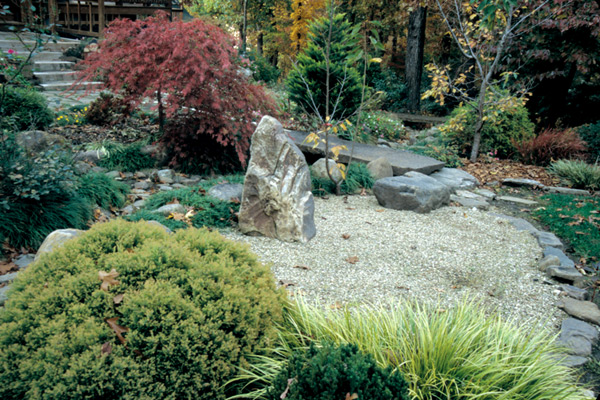 Zen Garden gravel garden