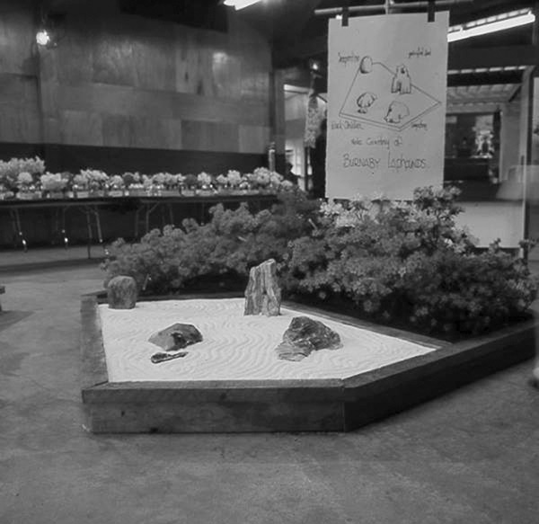 Floral exhibit in Burnaby, BC, 
circa the 1960s