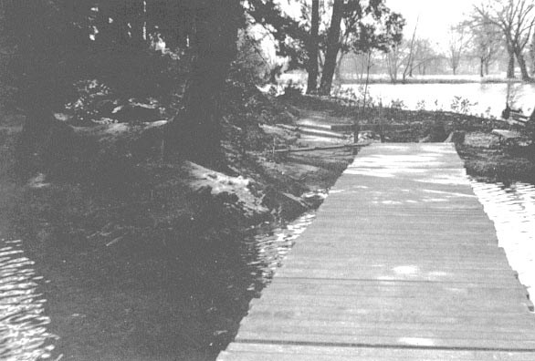 Bridge leading to the A.R.S. Trial Garden