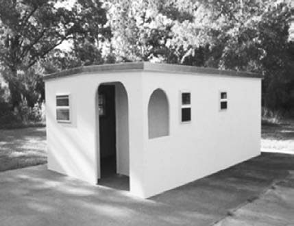 Small House Built Using Sandwich Composites (DuraSip, 2009)