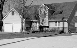 Figure 1. Kearney Test Project, photo of house